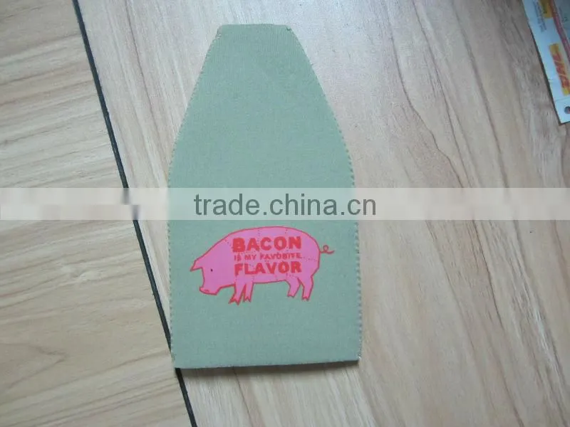 GR-B0288 two designs wholesale neoprene bottle cooler
