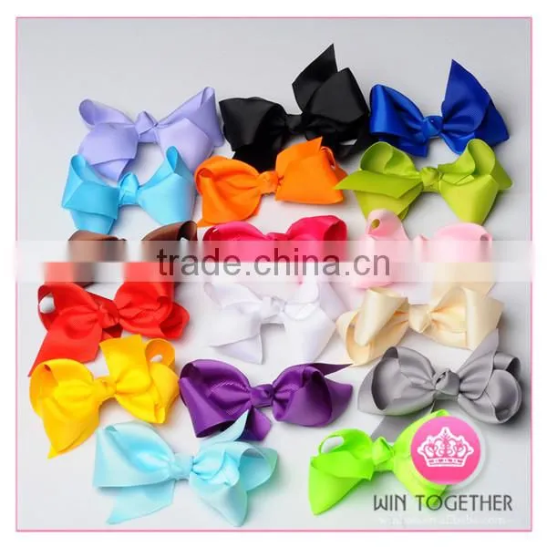 korean 4inch hair bows kids accessories