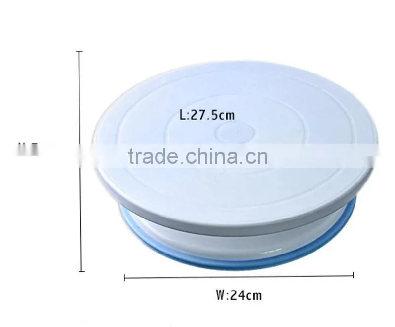 Rotating Cake Decorating turntable rotating stand/ Icing Turntable Display Table Stand cake turntable for wedding cake