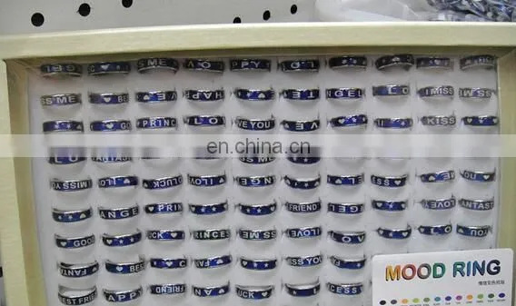 Change Color Rings Temperature Ring Mood Glowing In The Dark Ring