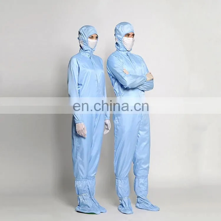 protective clothing cleanroom hood jumpsuit