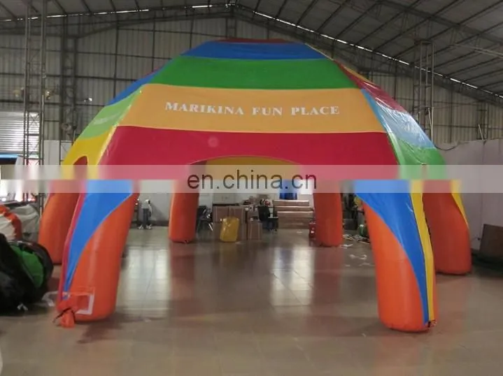 Large outdoor inflatable garage tent