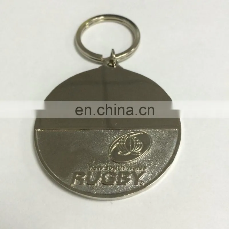custom metal key chain with custom logo in soft enamel or resin key chain