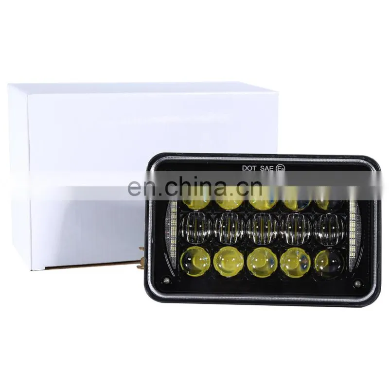 Super bright Car & motorcycle accessories 24w 4*6 inch car projector led headlight