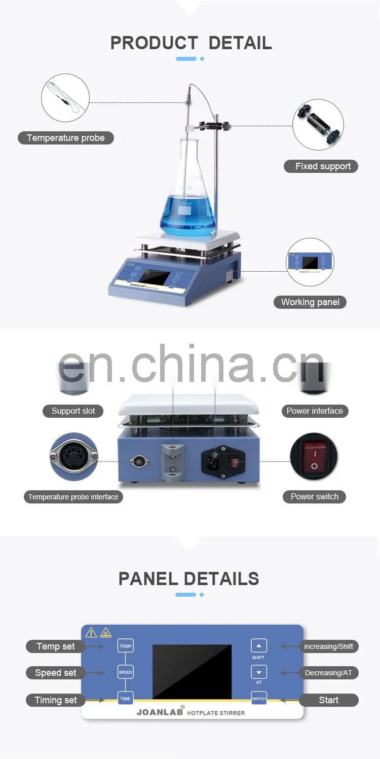 AKM lab Various Plate Size Magnetic Lab Stirrer With Timing Function