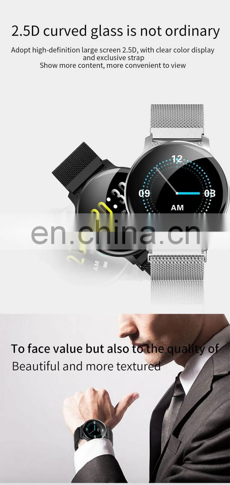 smart watch 2021 Newest Products body temperature Smart Bracelet wholesale factory waterproof man OEM/ODM smartwatch sport band
