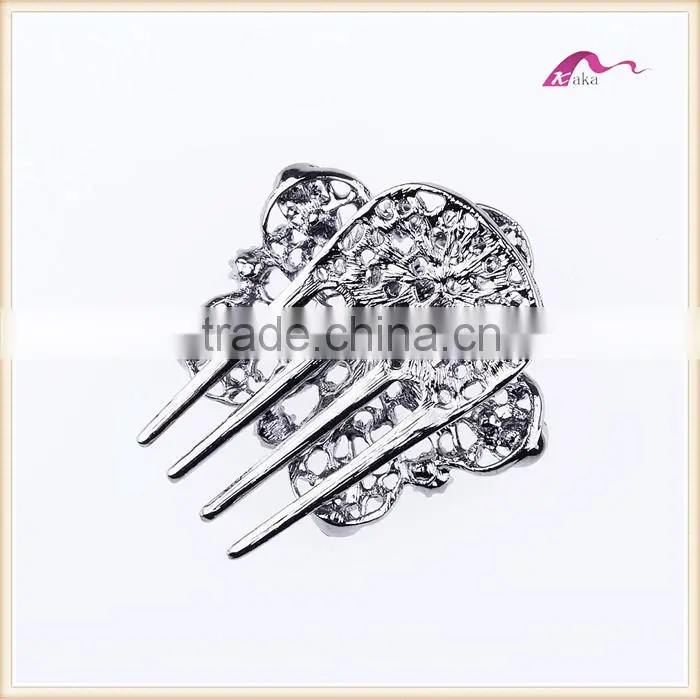 Crystal Flower Hair Comb Jewelry For Bridal Hair Accessories