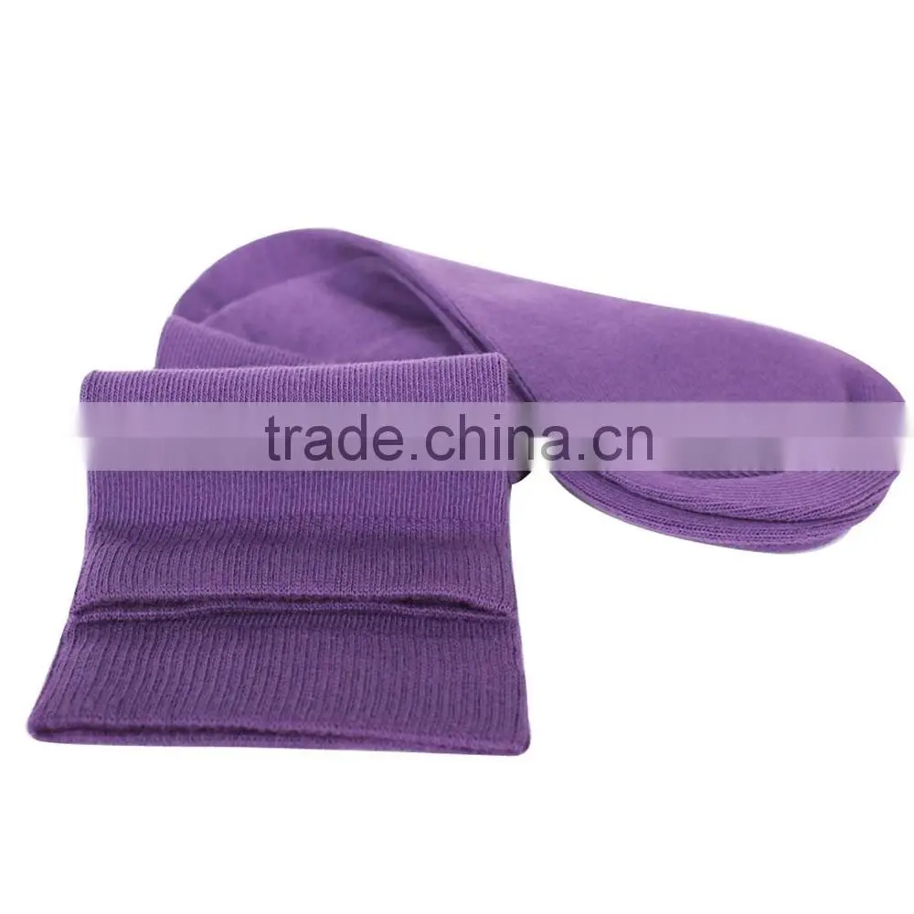 Comfortable and breathable solid color women socks
