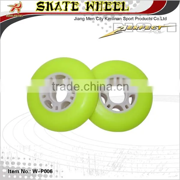 Good quality durable roller wheels suitable for RS608 bearings for inline skate or speed skate