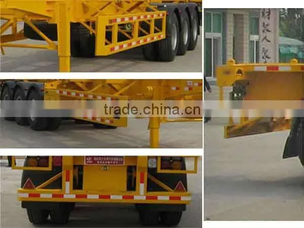20ft container semi trailer/dolly semi trailer