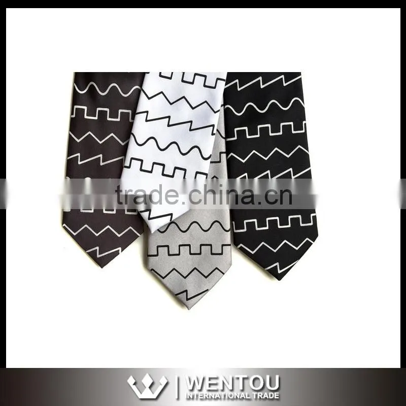 Oscillator Multi-Colored Easter Gift Silk Men Necktie