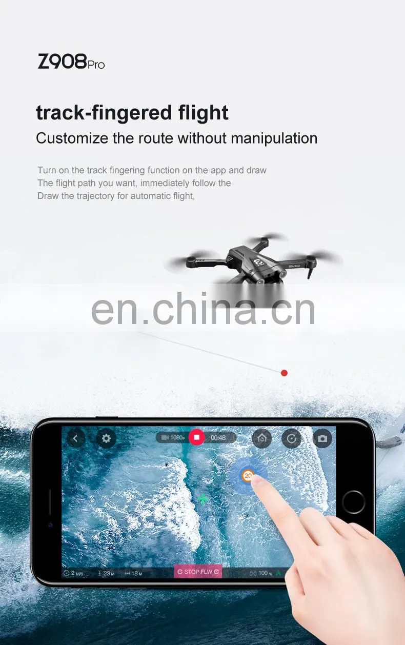 Z908pro RC Drone 4K Mini Dual camera Obstacle Avoidance Foldable Quadcopter RC Helicopter Toy