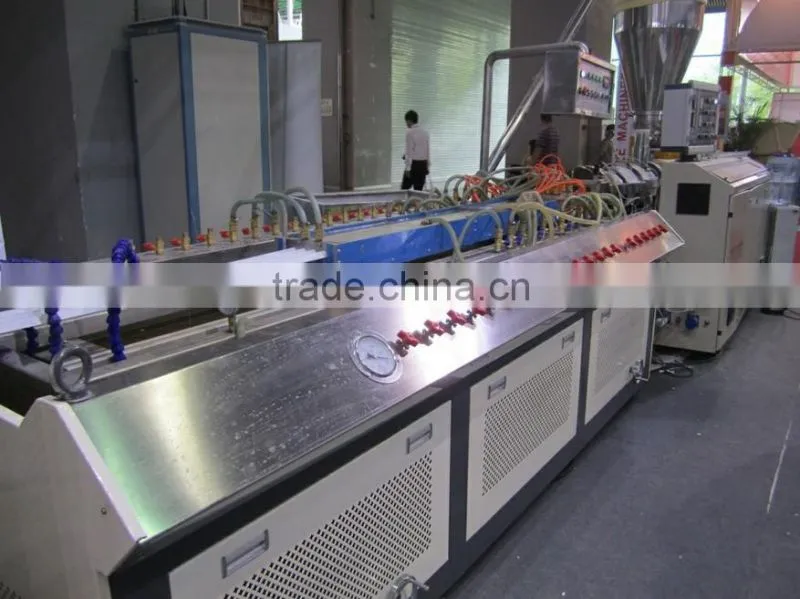 PVC cable trunking production line