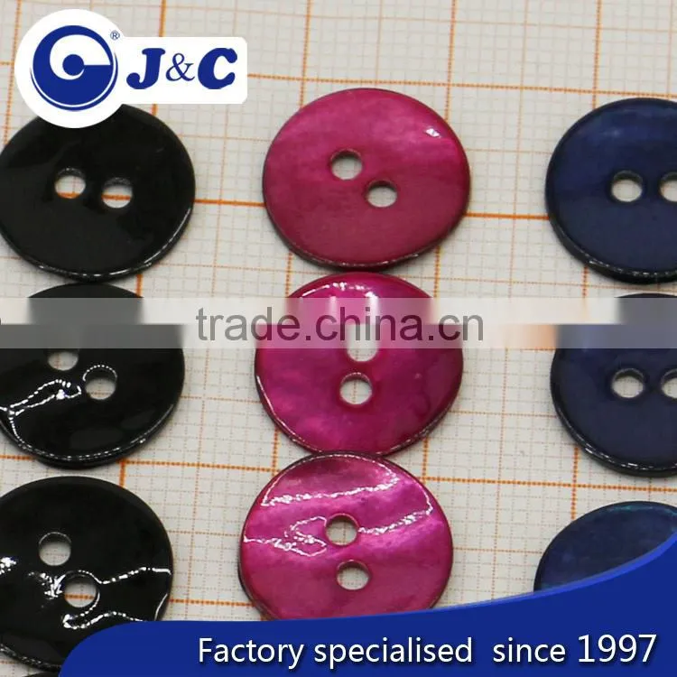 2015 Manufacture colourful Agoya shell buttons
