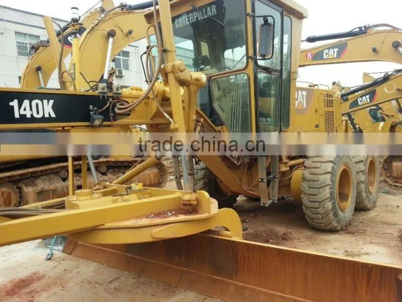 used good condition motor grader 140K in shanghai