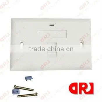 86*120 type faceplate with shutter