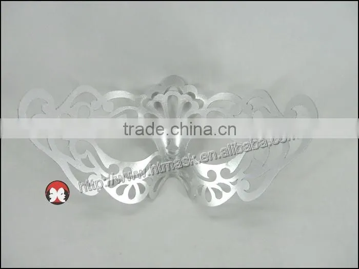 Original silver hollow half face party masquerade mask