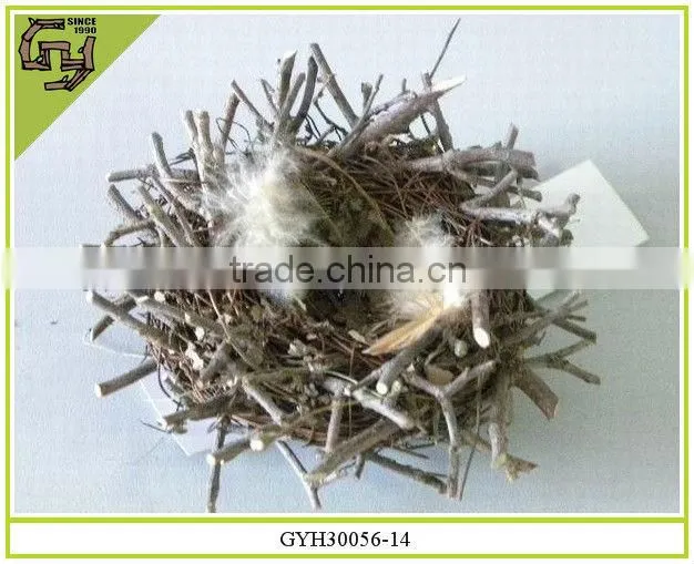2014 handmade small decorative natural material bird nest