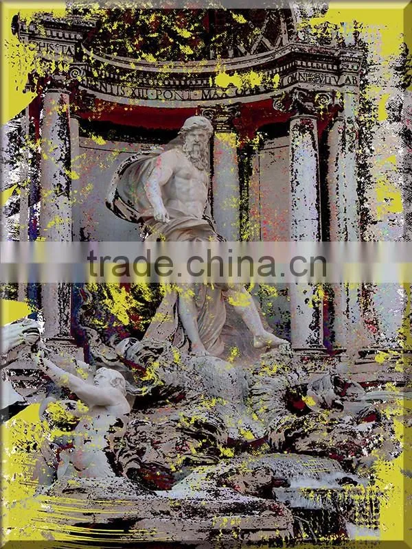 Multi panels European style canvas art prints OM-007