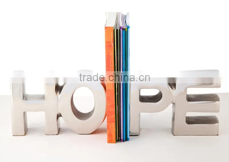 Cast Aluminum Decorative Aero Book Holder