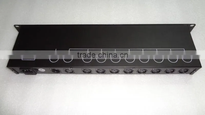 8 channel dmx amplifier dmx512 stage lighting equipment machine dmx512 splitter / distributor