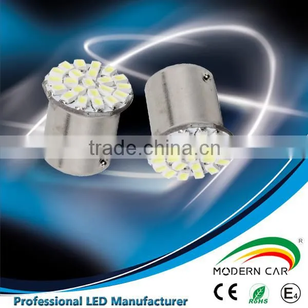 factory supply latest high brightness 1500-2400LM S25 7020 27smd led great white led driving lights