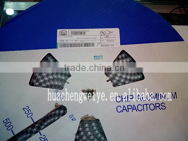 SMD Aluminum electrolytic Capacitors 10UF 50V 6.3*5.3