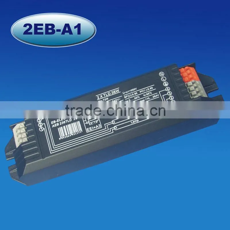 T8 Electronic ballast, 36/40W, 0.95PF