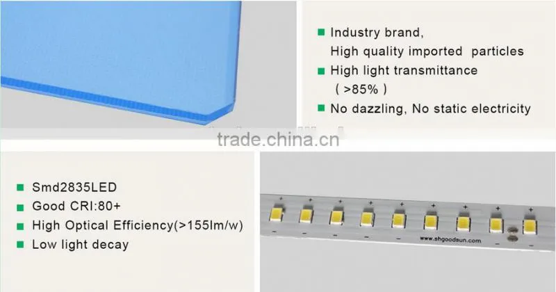 Factory direct supply square flat led panel ceiling light high brightness 24W led panel video light 60x60 cm led panel lighting