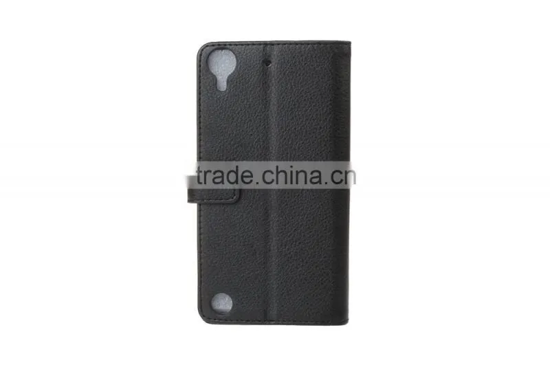 MMT Anti Shock High Quality with Photo Frame PU Leather Flip Case with Card Slot for HTC 530 MMT Litchi Grain Cover MT-5663