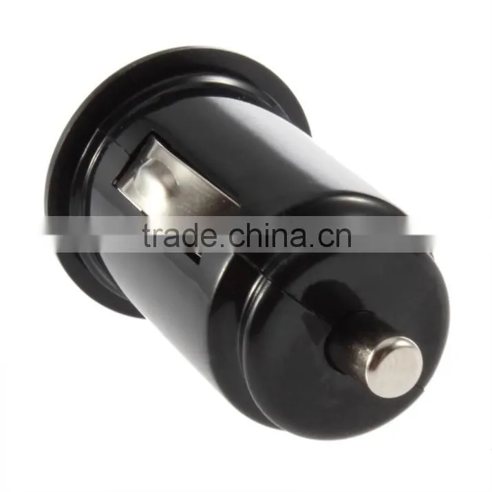 Micro Auto Universal Dual 2 Port USB Car Charger For iPhone iPad iPod 3.1A Mini Car Charger Adapter / Cigar Socket Black
