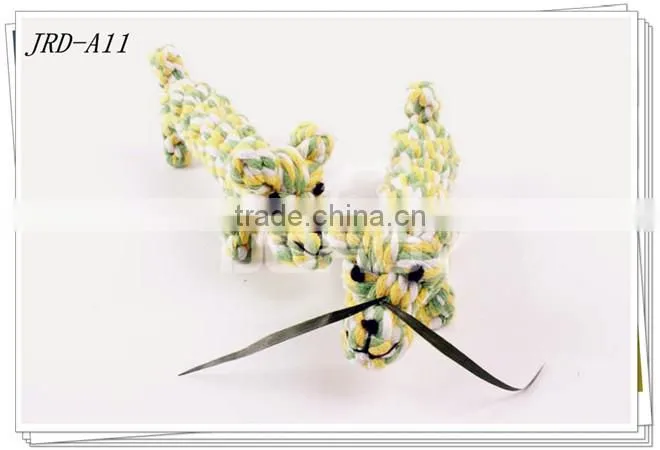 dog animal shape cotton rope wonder pet toys from joroy