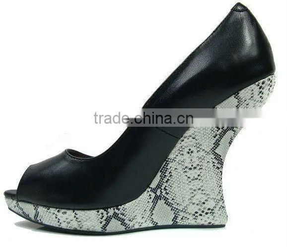 Sexy fashion shoes platform no heel shoes