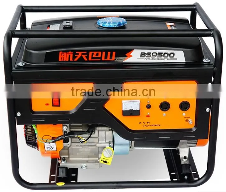 BSGE6500TE Knife model Commercial Use 5KW Elecrtic Start Gasoline Generator with Good Quality High Efficiency