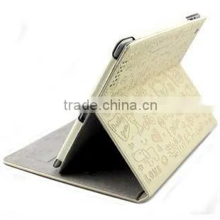 High quality PU leather case for ipad 2 for Ipad 3.E