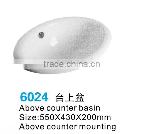 China alibaba chaozhou ceramic basin hand wash sink for bathroom