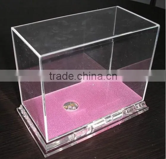 custom acrylic display box with cover