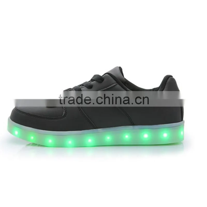 waterproof adult fashion led shoes strip flashing led shoes