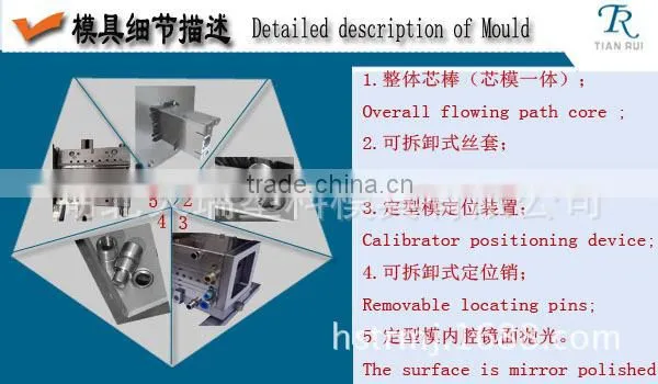 Eco WPC Plastic Wall Sheet Extrusion Machine