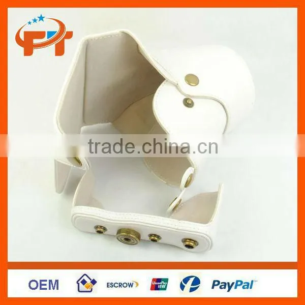 Pu leather camera bag camera case for GF6 14-42mm