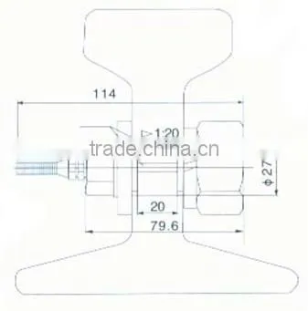 electronic railway weighing scale for metal