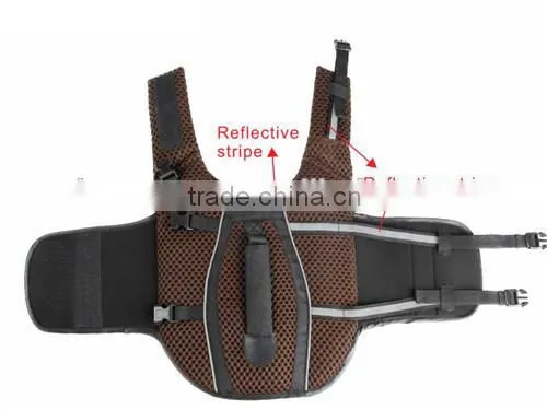 Pet high-perrformance doggy flotation vest dog lift jacket brow 30cm