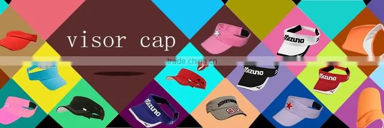 Fashion summer softtextile sun visor hat and caps