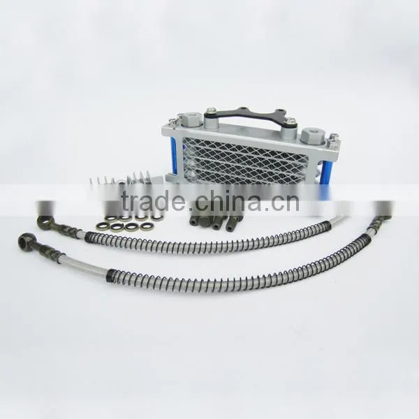 China Hot selling dirt bike parts universal oil cooler kit