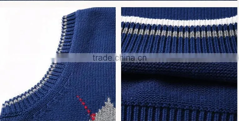 Kids Boys sweater vest sweater hedging cotton wool vest waistcoat vest sweaters for children children children sleeveless sweate