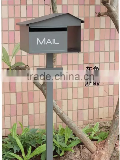 decorative metal mailbox/JHC-1056/decorative metal mailbox
