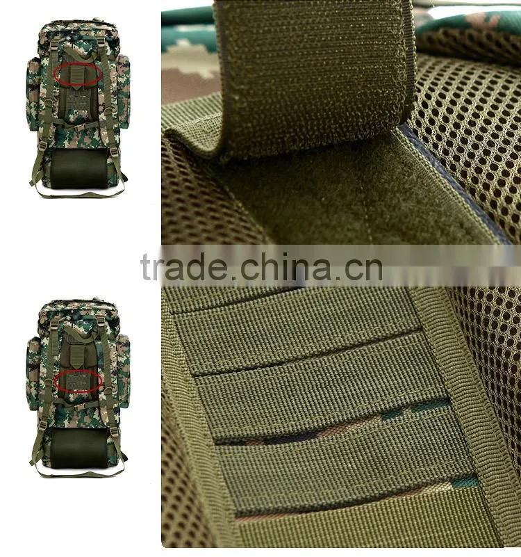 wholesale High Quality camo backpack outdoor hiking military backpack