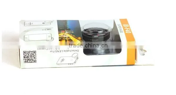 2015 Factory Production 0.4x Super Wide Angle Lens With case cell phone lens