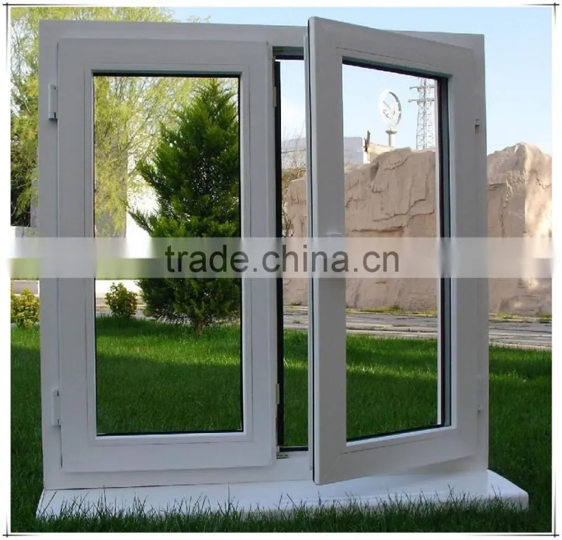 Cardboard box with clear PVC casement window