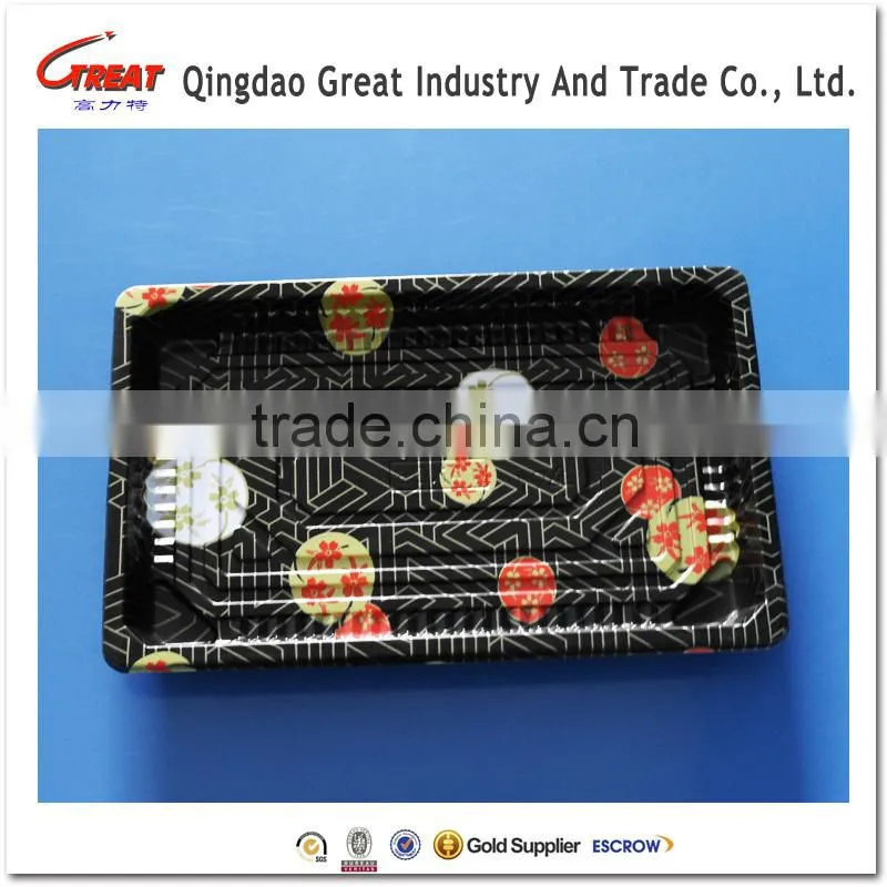 Fashional Design Plastic Party BBQ Food Tray